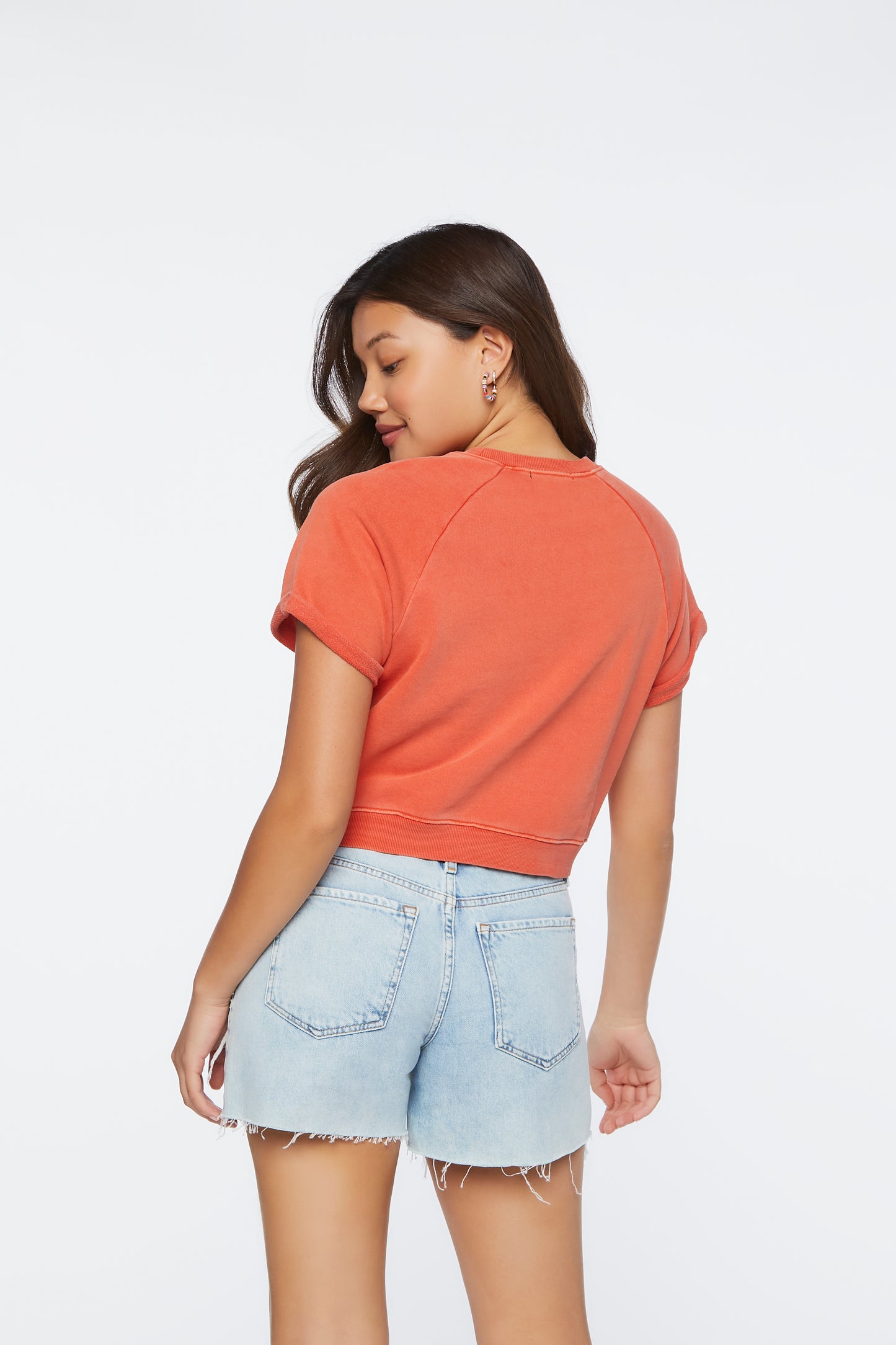 POLERA CROPPED DE ALGODÓN