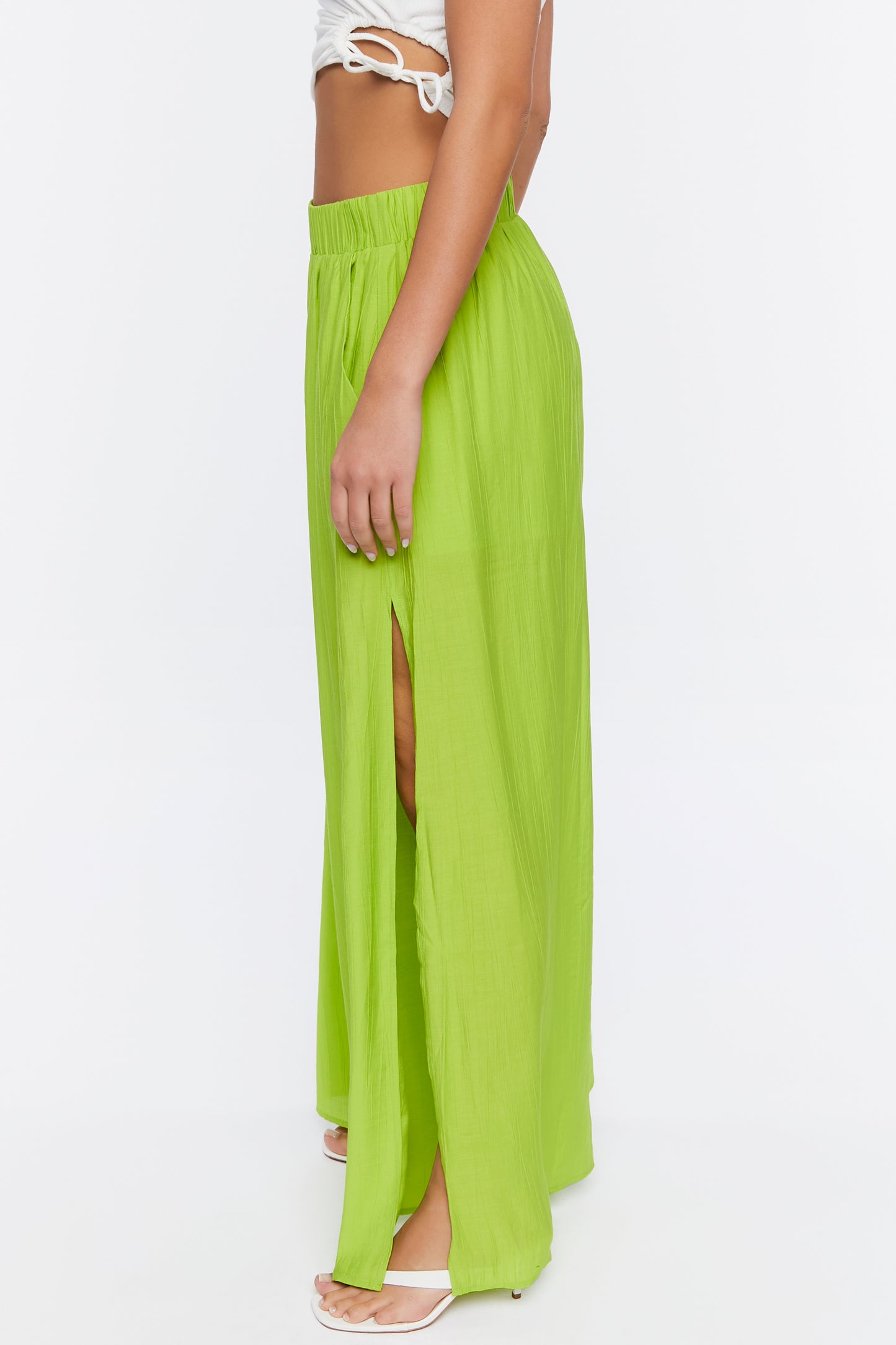 PANTALONA WIDE-LEG CON ABERTURA
