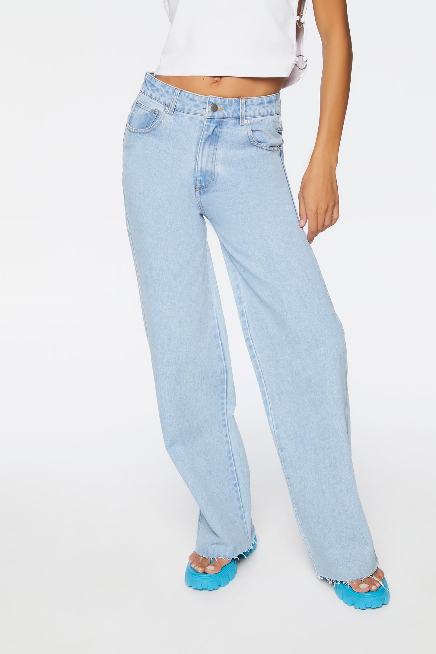 PANTALON DE TIRO ALTO WIDE-LEG