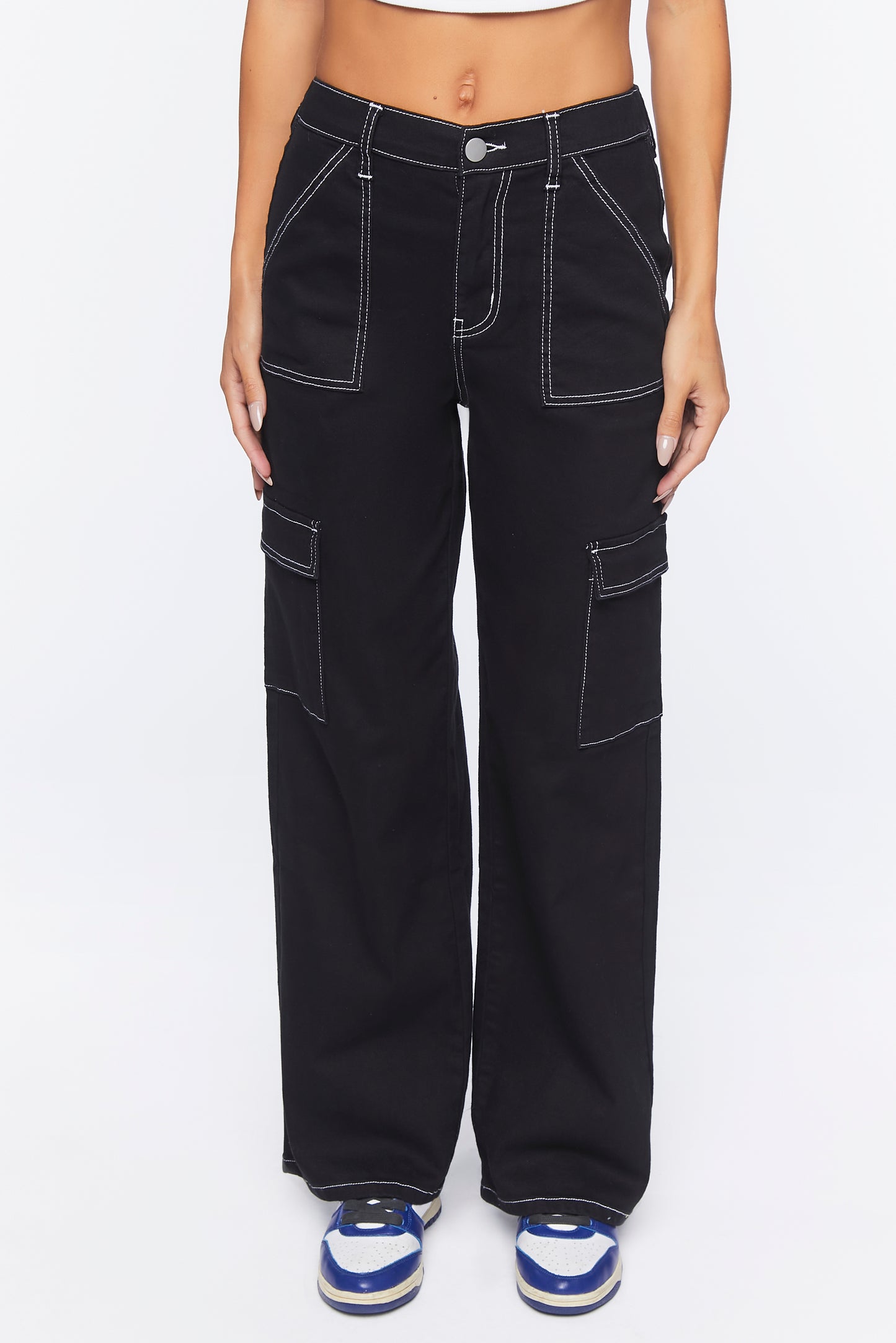 PANTALON CARGO DE CORTE RECTO
