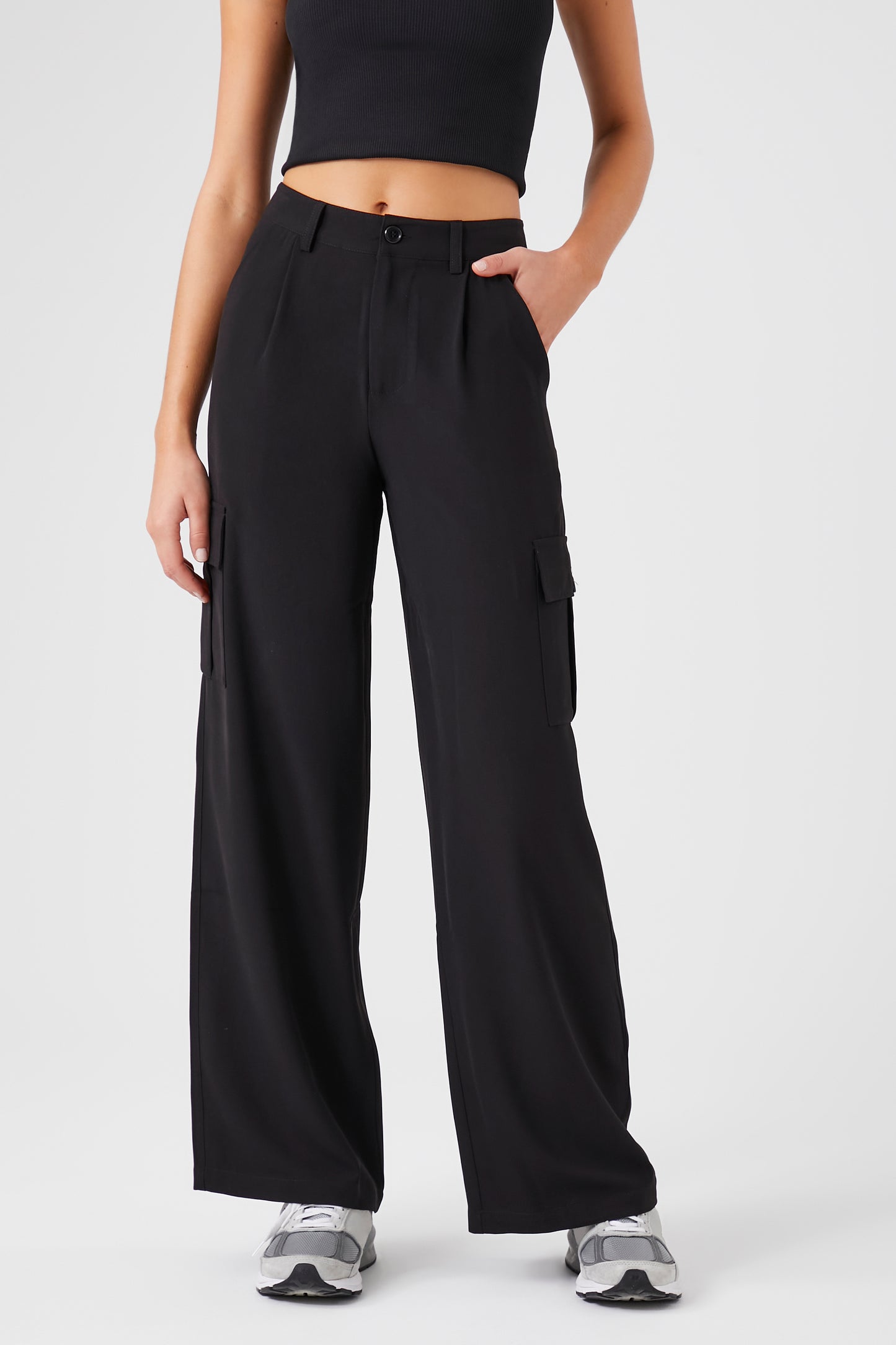 PANTALON CARGO WIDE-LEG