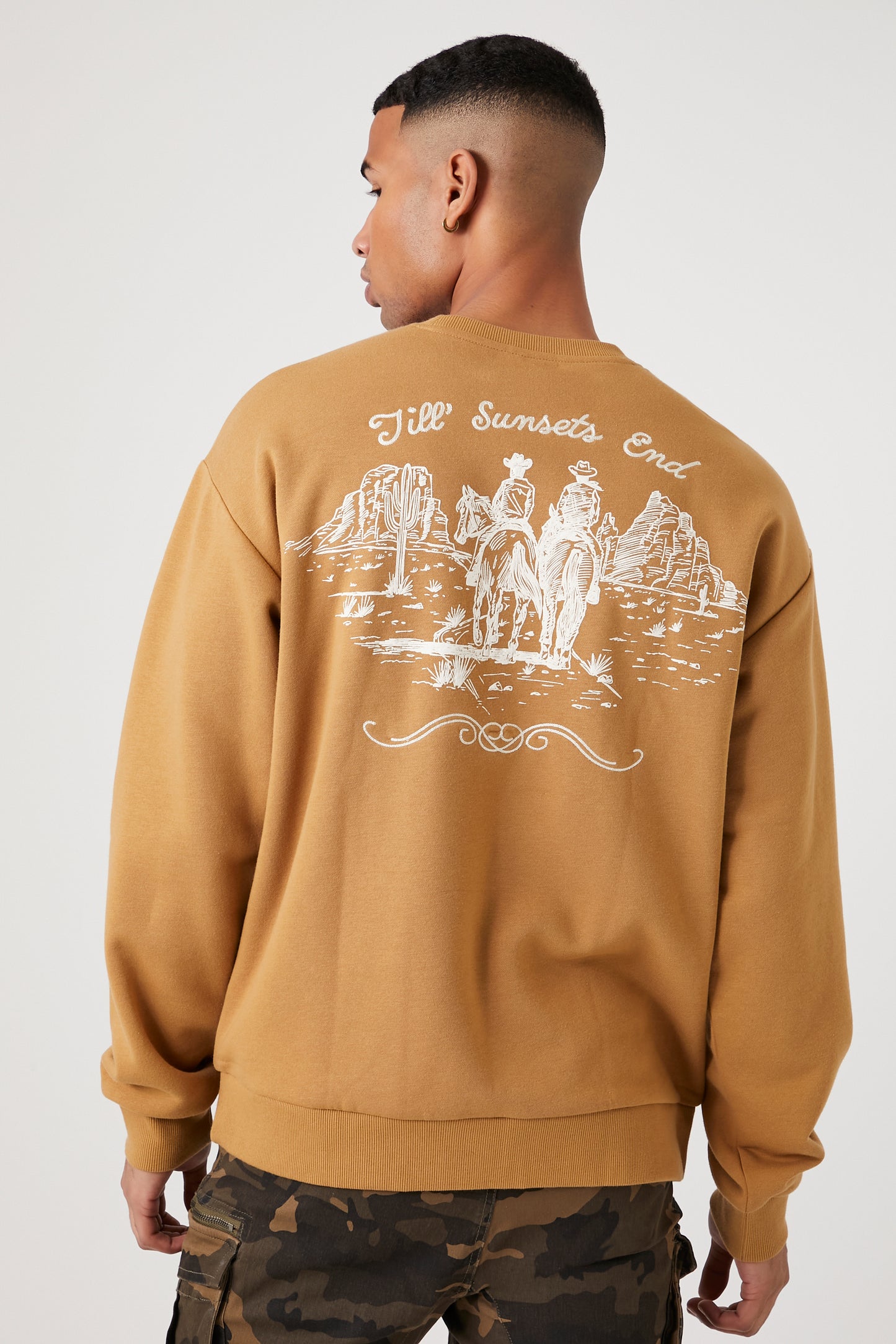 SUDADERA LOGO "TILL SUNSETS END"