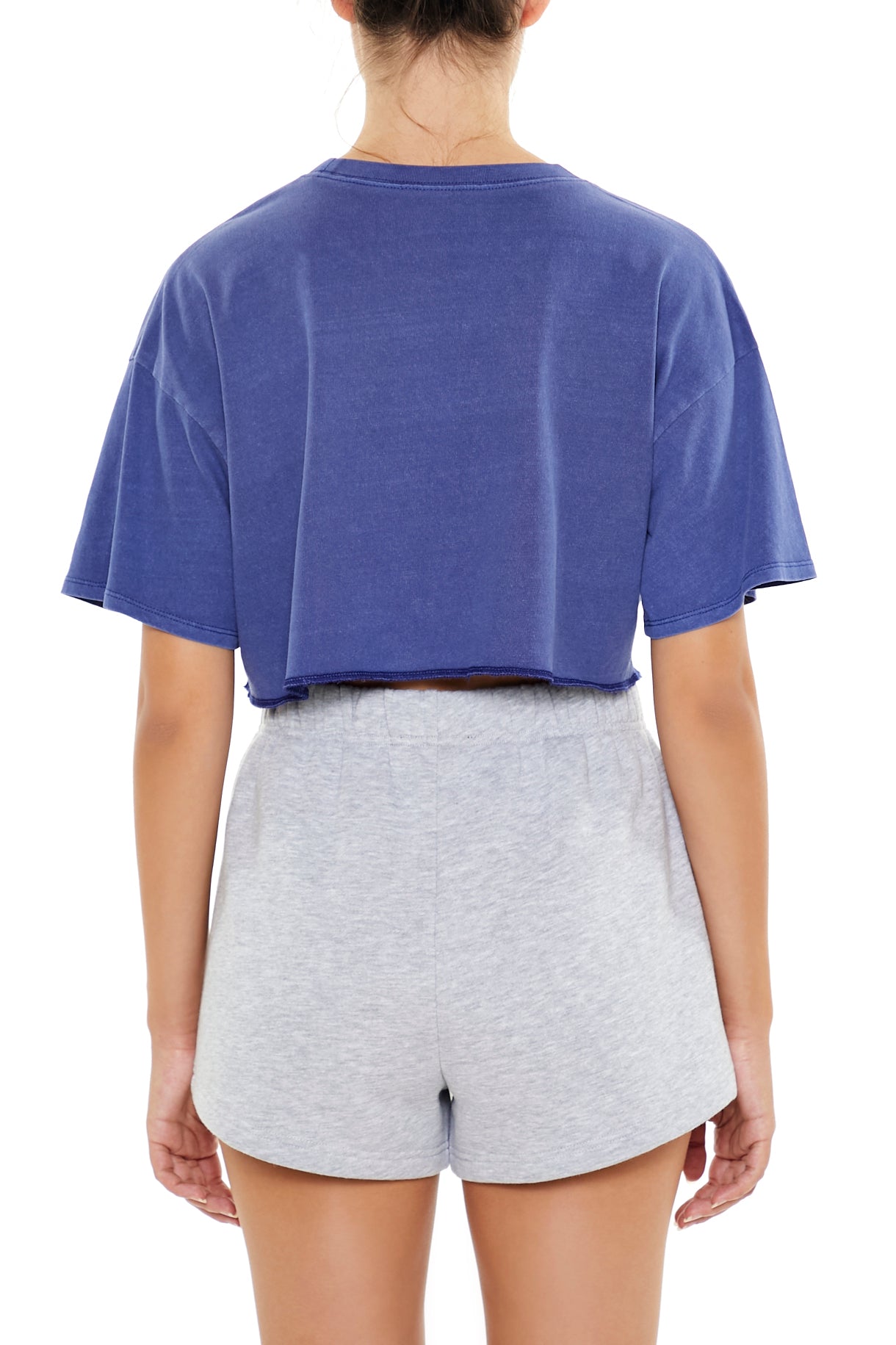 POLERA CROPPED OVERSIZED LOGO "CLASS OFF 1995"