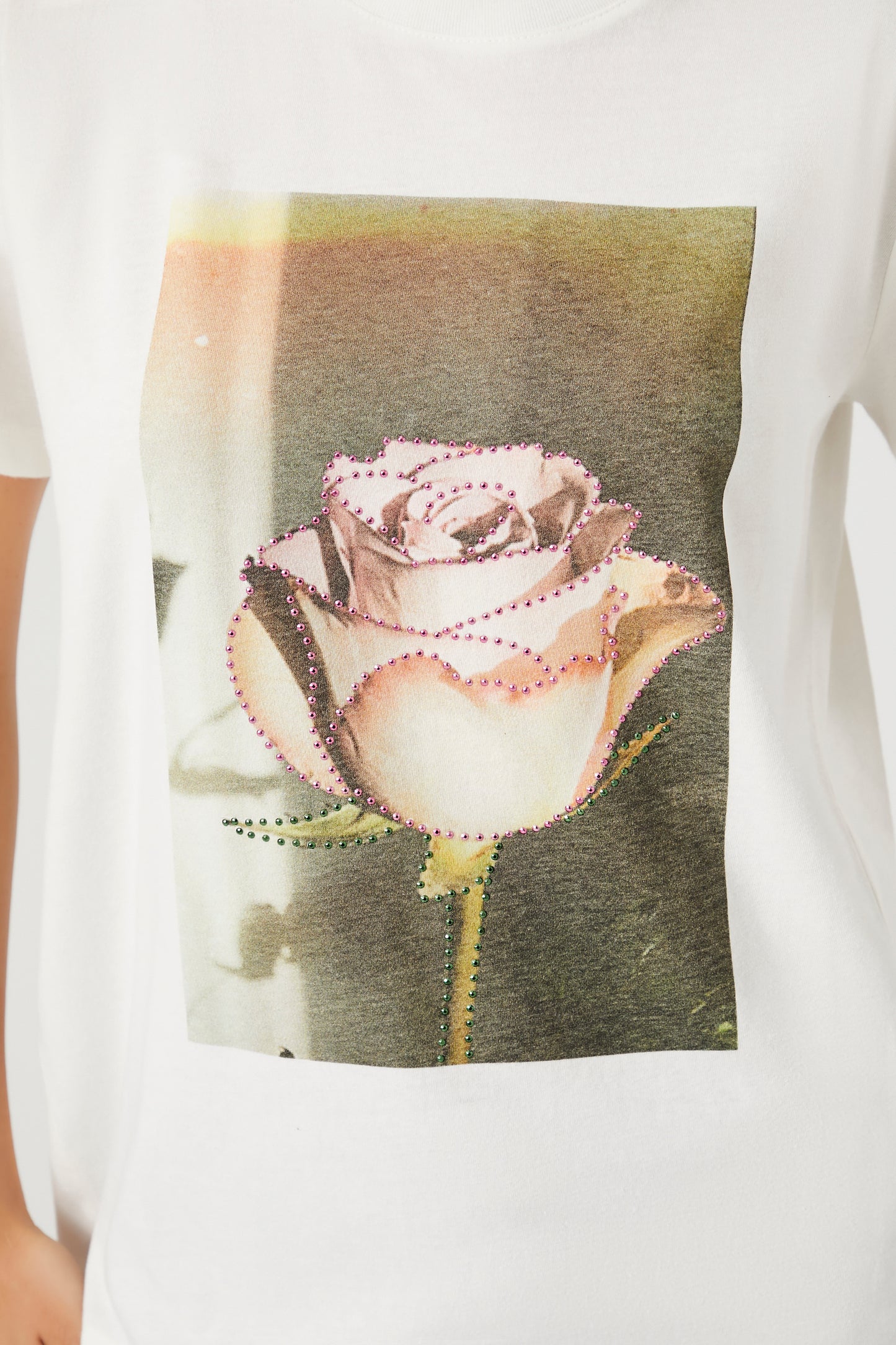 POLERA LOGO "ROSA"
