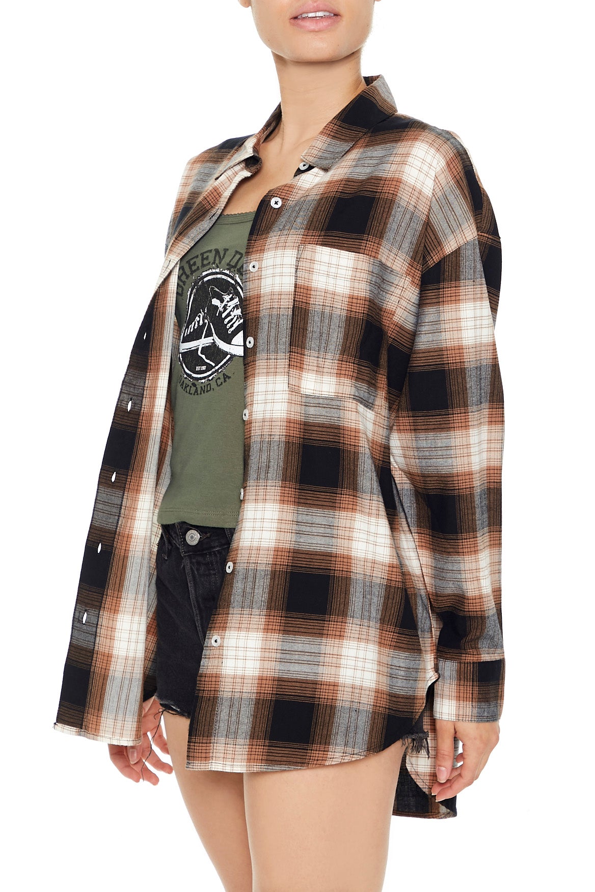 CAMISA OVERSIZED A CUADROS