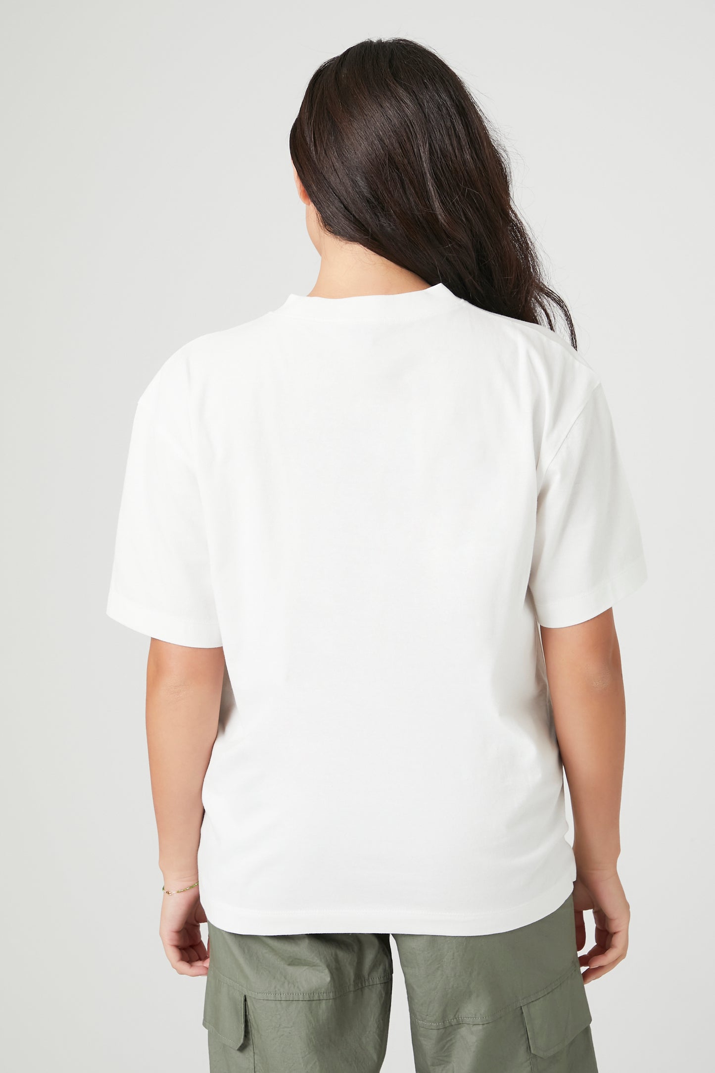 POLERA CUELLO REDONDO DE ALGODÓN OVERSIZED