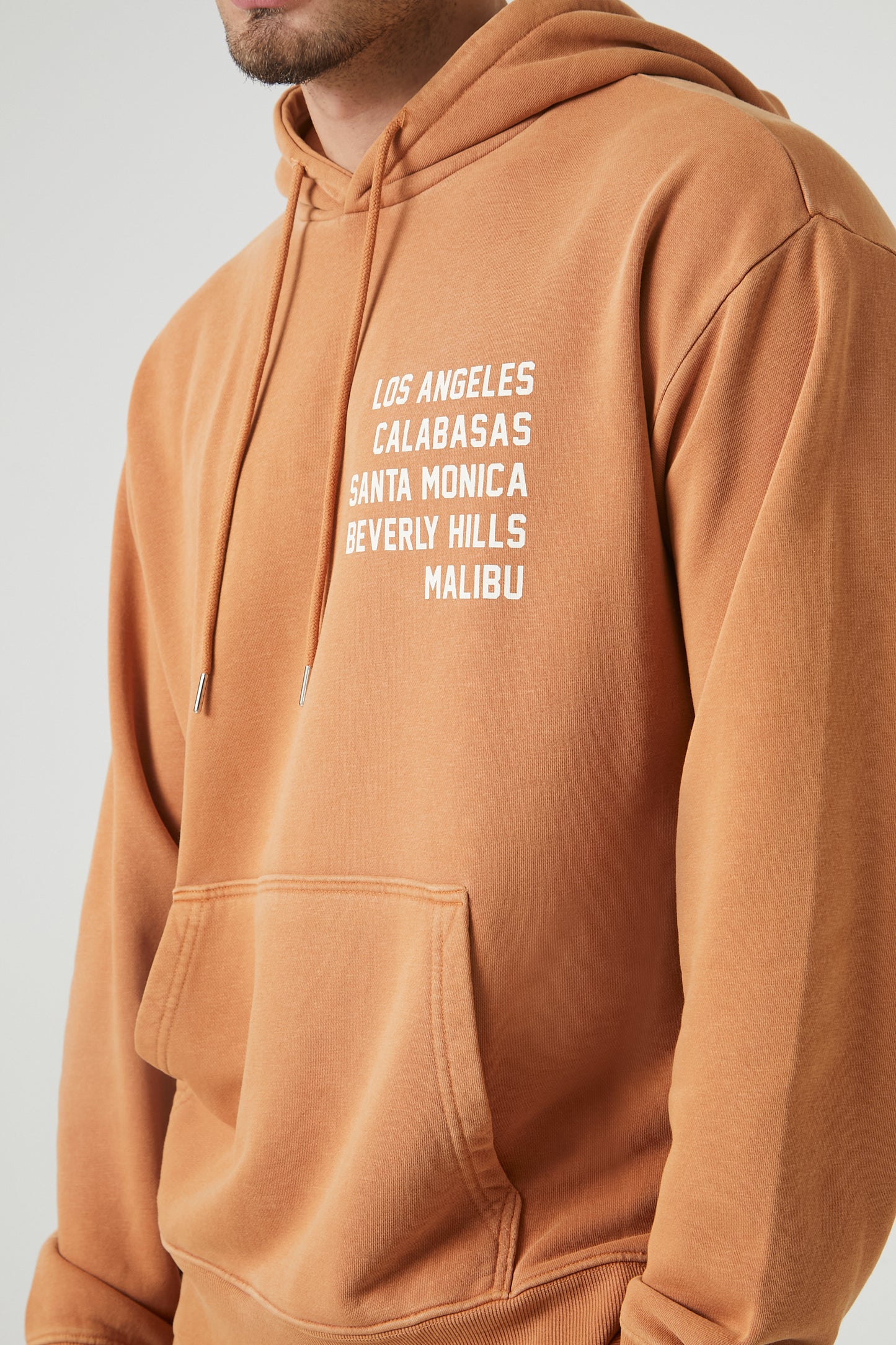 HODDIE CON LOGO "LOS ANGELES"