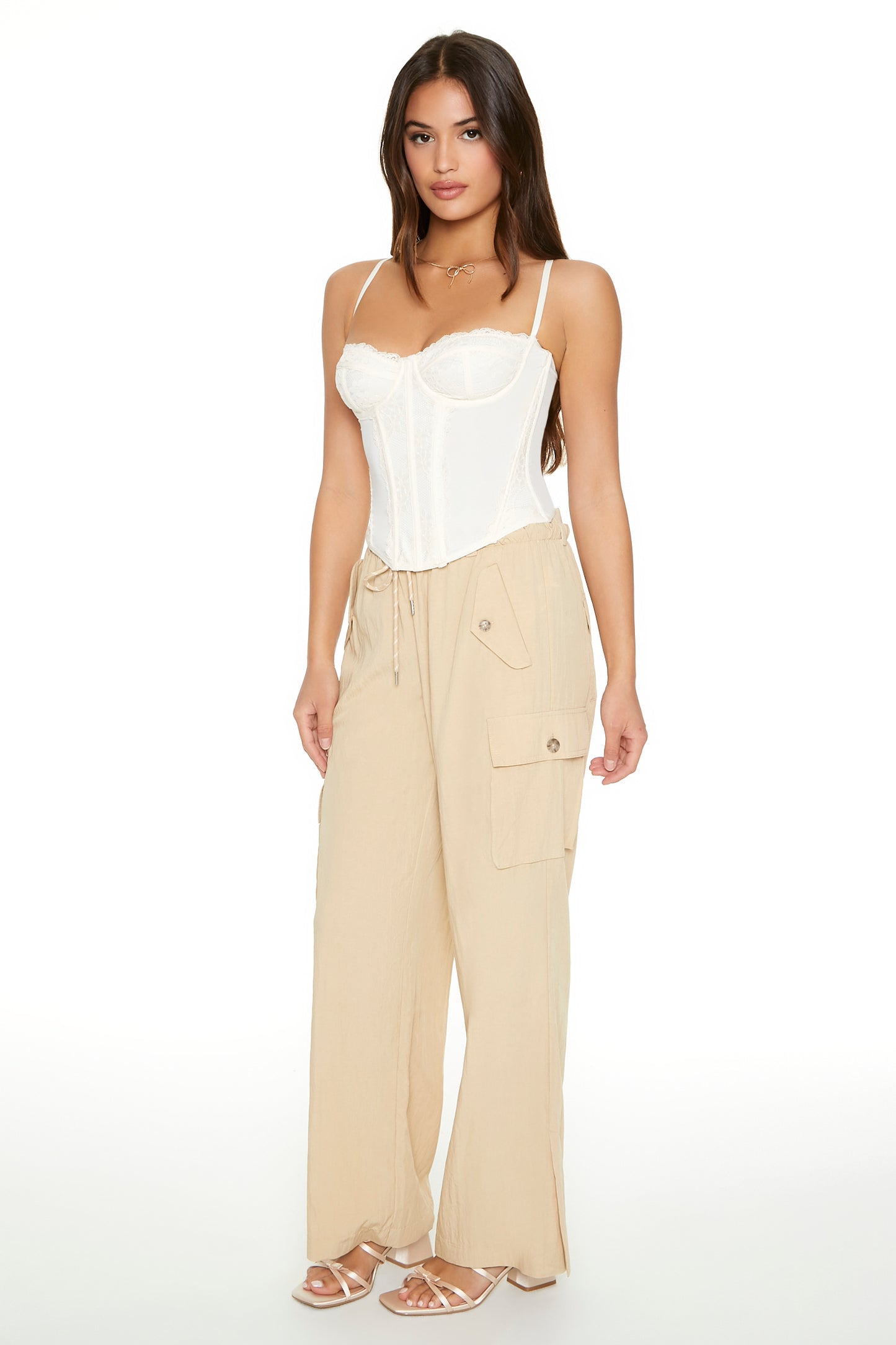 PANTALON CARGO WIDE LEG