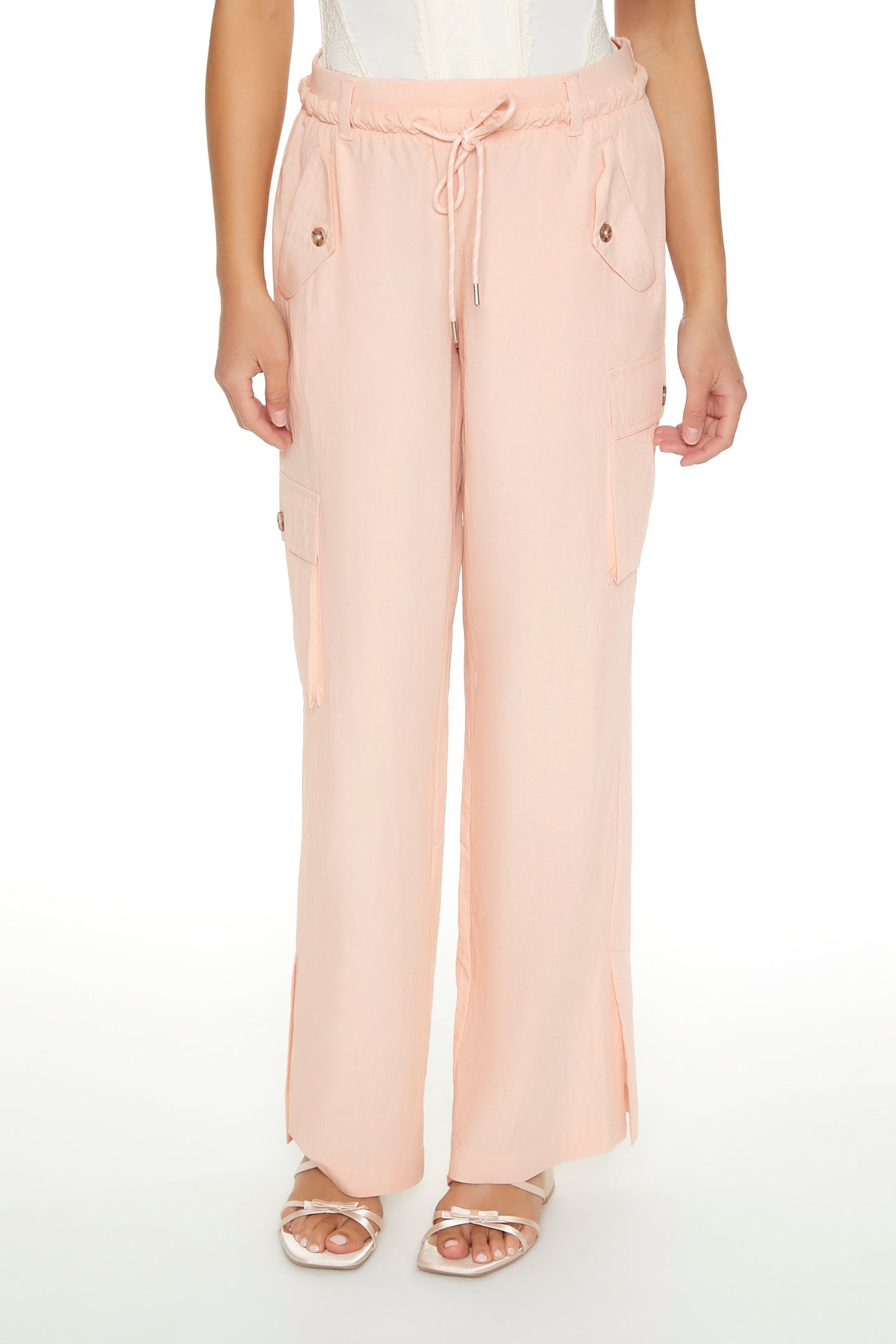 PANTALON CARGO WIDE LEG