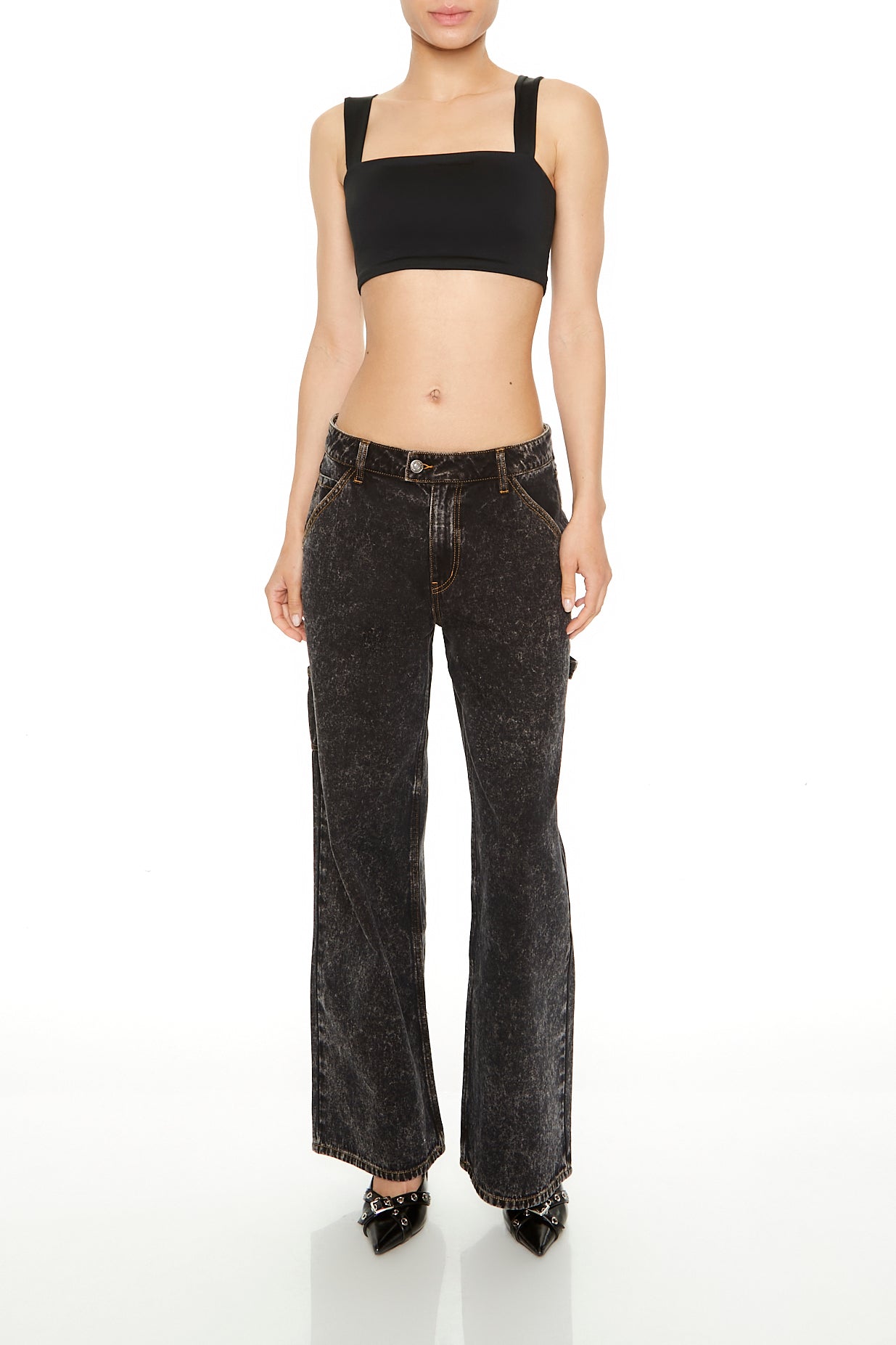 CROP TOP LICRADO DE TIRO GRUESO