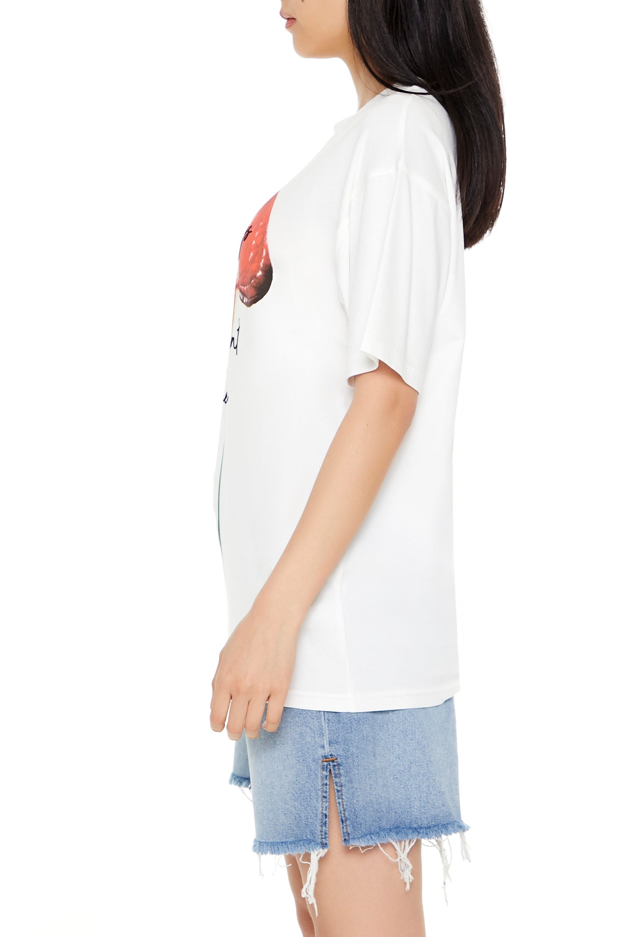 POLERA OVERSIZED LOGO "FLORES"