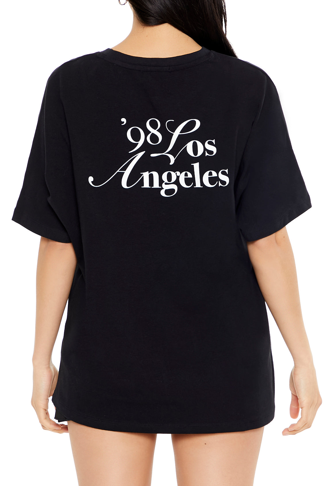 POLERA OVERSIZED LOGO "LOS ANGELES"