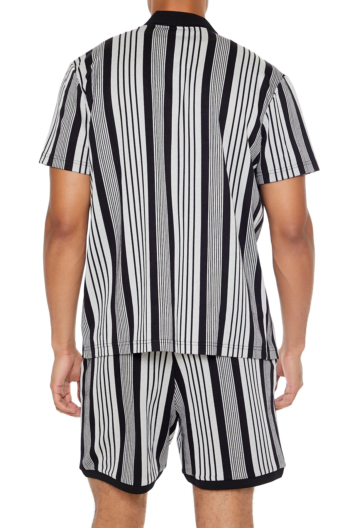 CAMISA MANGA CORTA A RAYAS