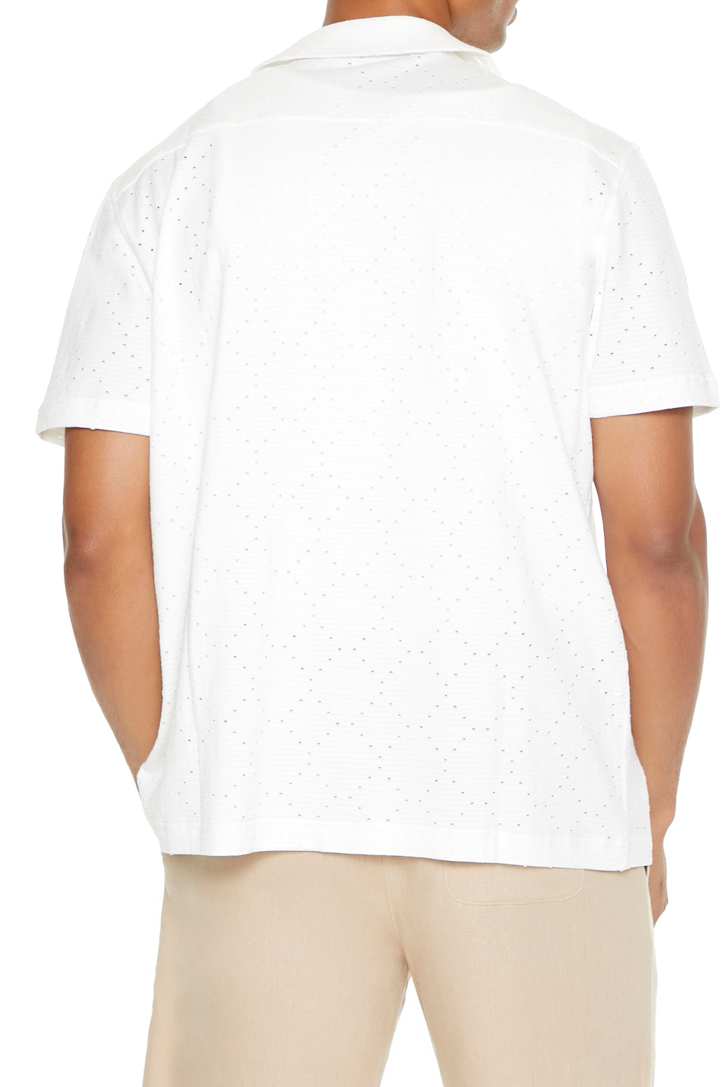 CAMISA MANGA CORTA TEXTURIZADA