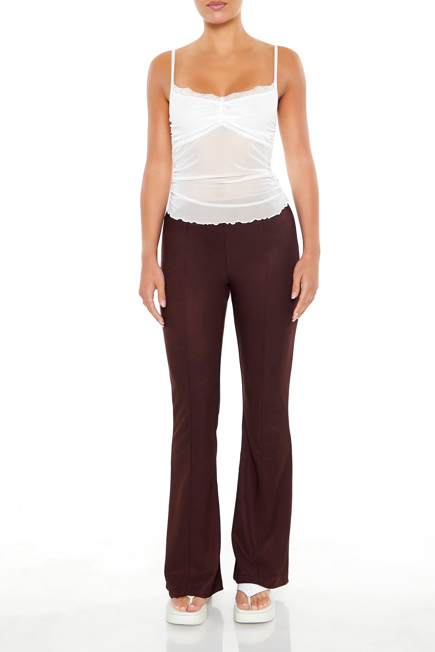 PANTALON FLARE LICRADO