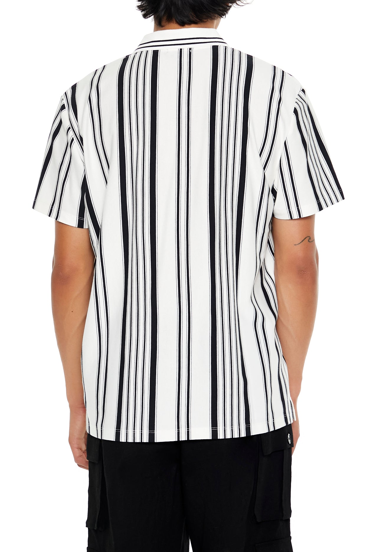 POLERA POLO MANGA CORTA A RAYAS