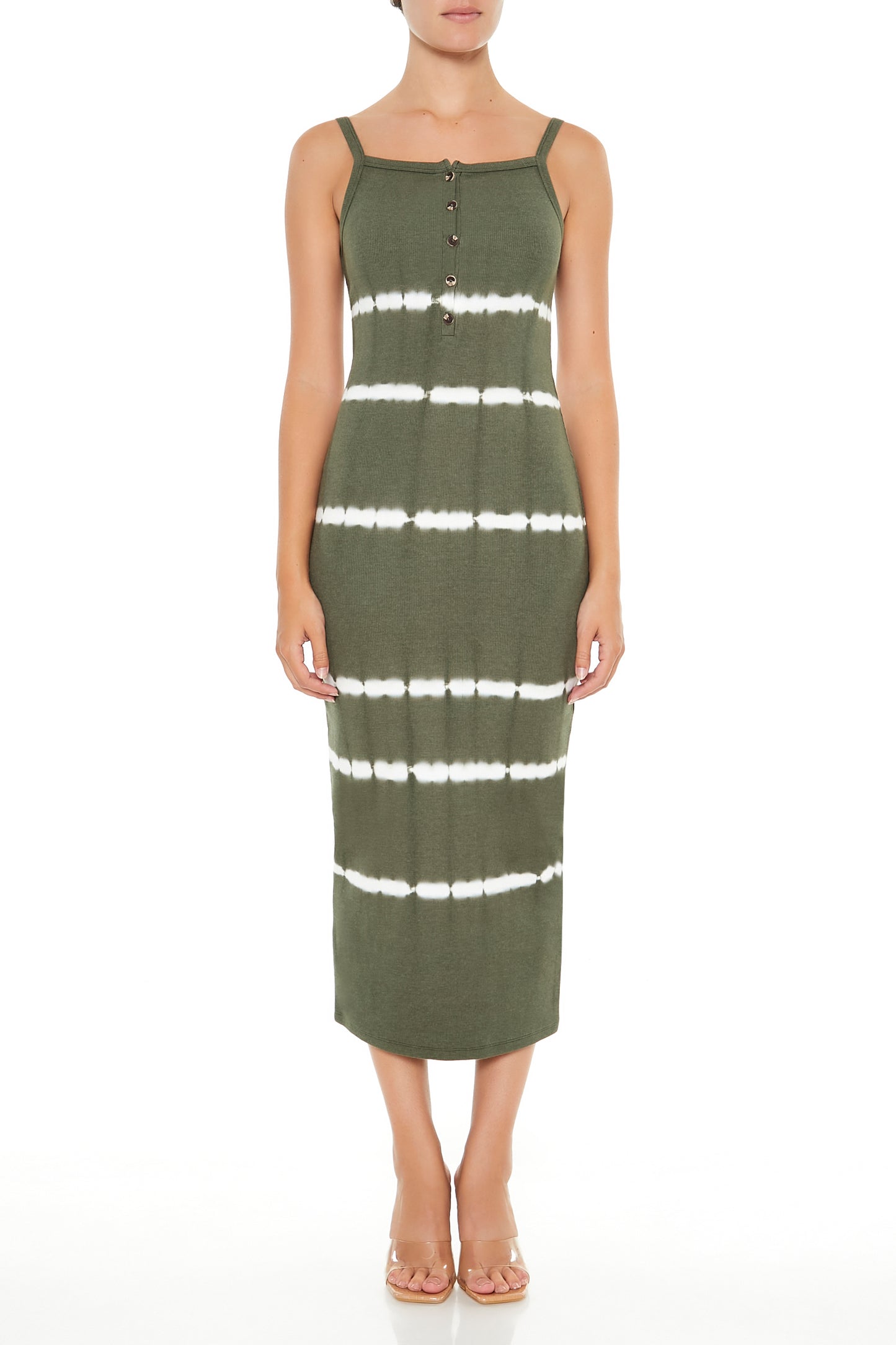 VESTIDO MIDI TIE-DYE