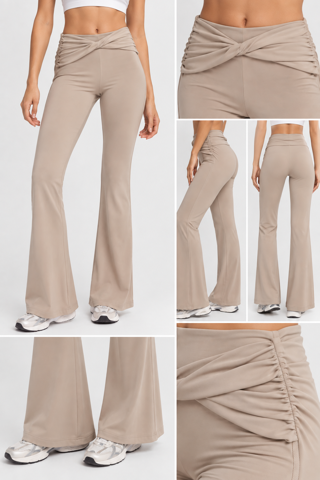 ACTIVE, LEGGING DEPORTIVO SPANDEX, BOTA PIE ACAMPANADO