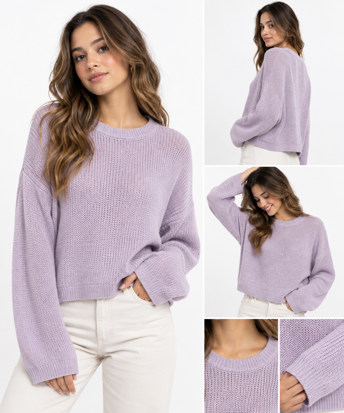 SWEATER TEJIDO, OVESIZE