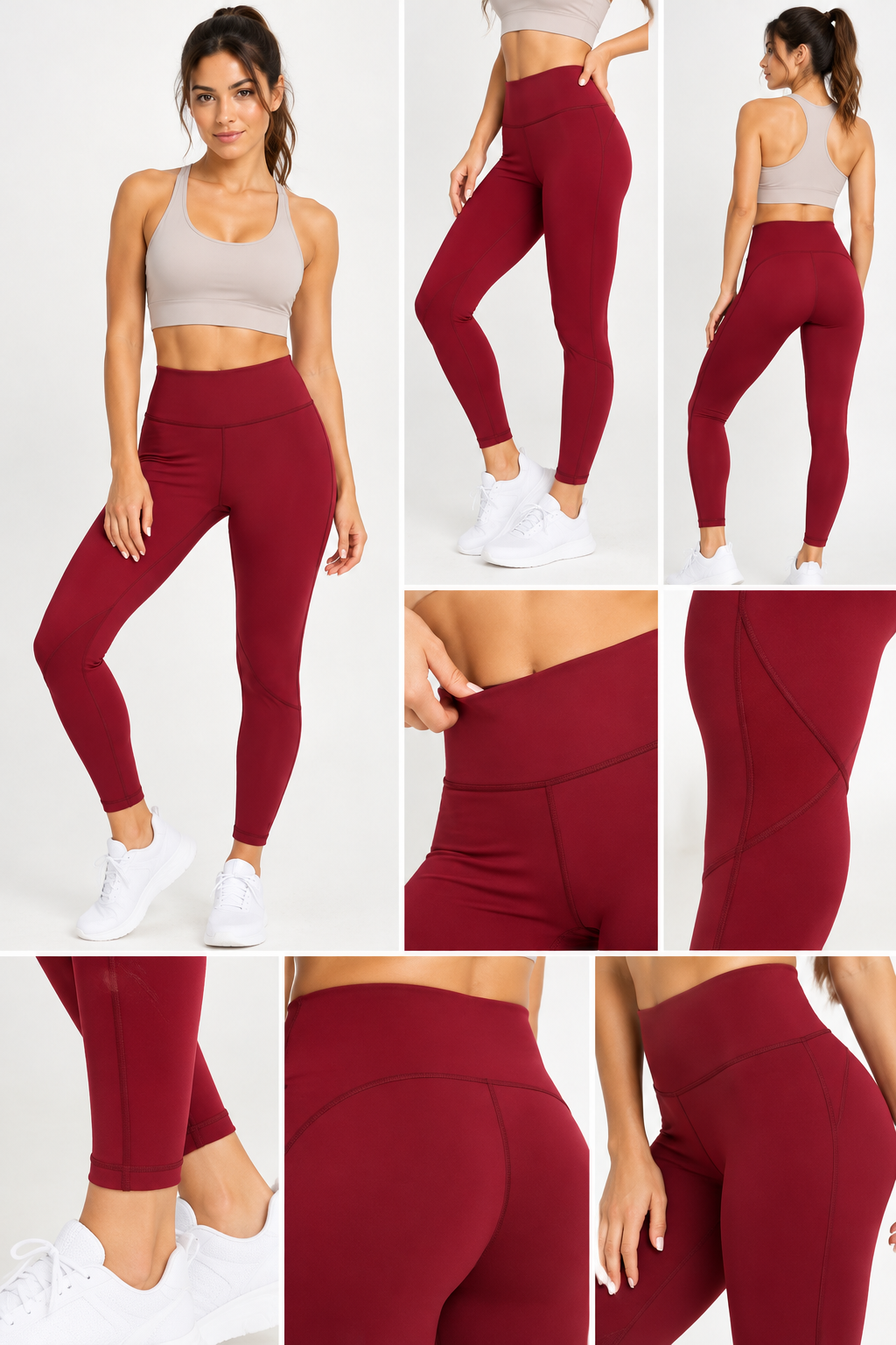 CALZA DEPORTIVA CON DETALLE DE TRANSPARENCIA