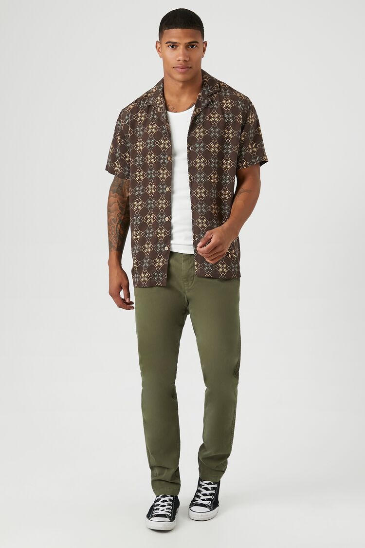 CAMISA DE HILO CON ESTAMPADO