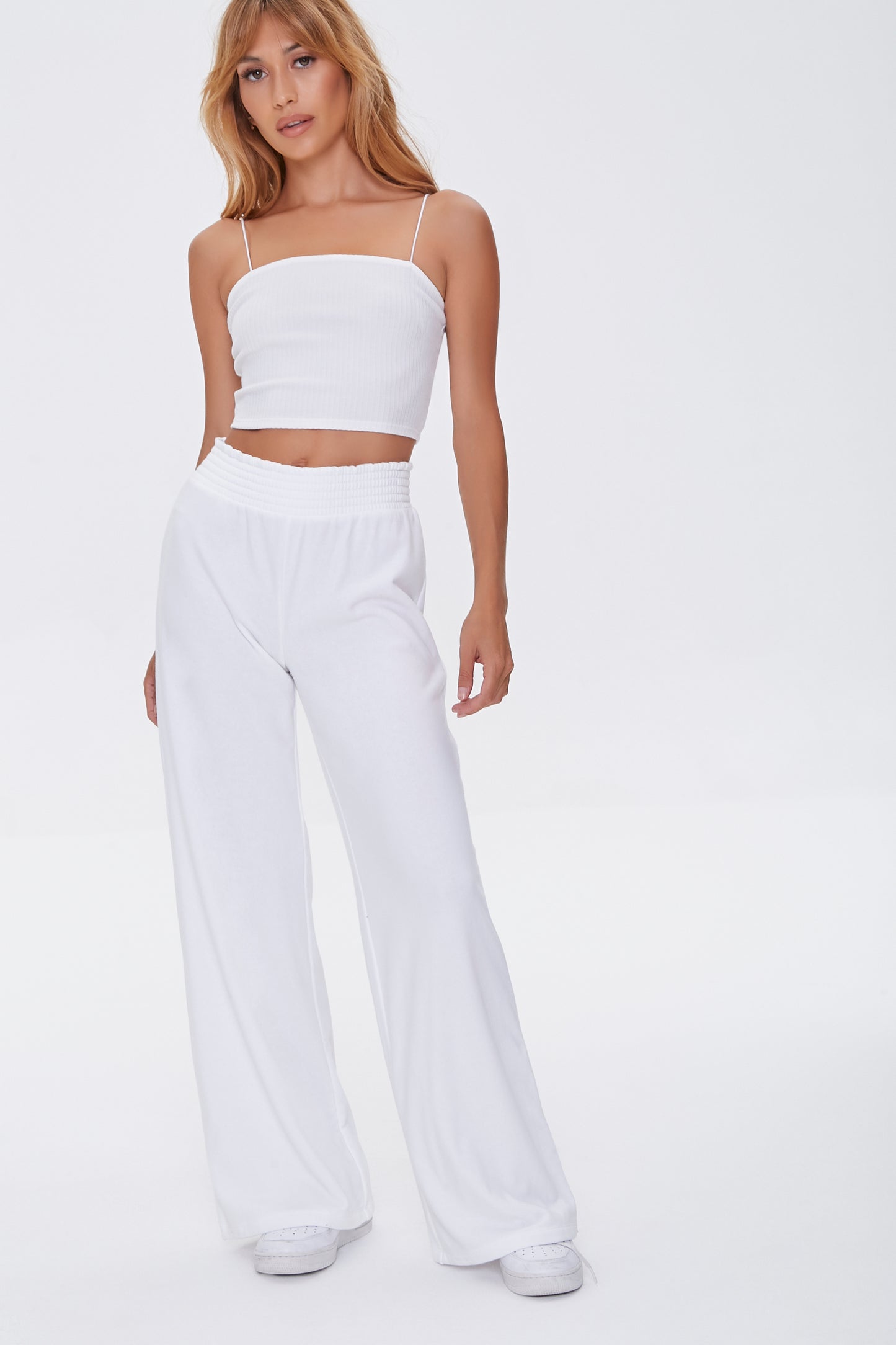 PANTALON DE ALGODÓN WIDW-LEG