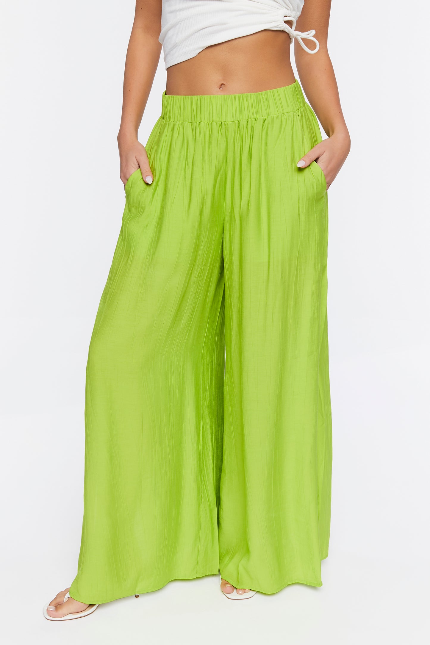 PANTALONA WIDE-LEG CON ABERTURA