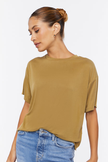 POLERA OVERSIZED ACANALADA