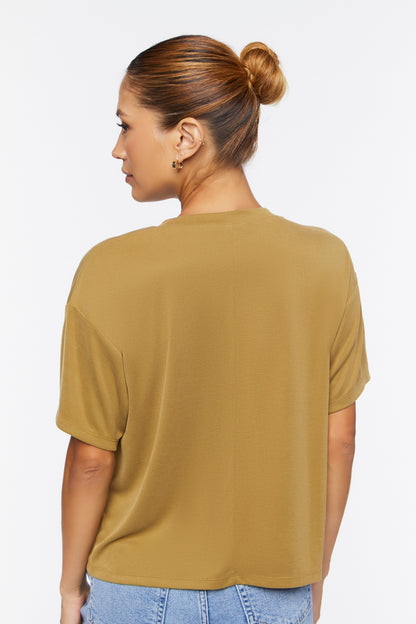 POLERA OVERSIZED ACANALADA