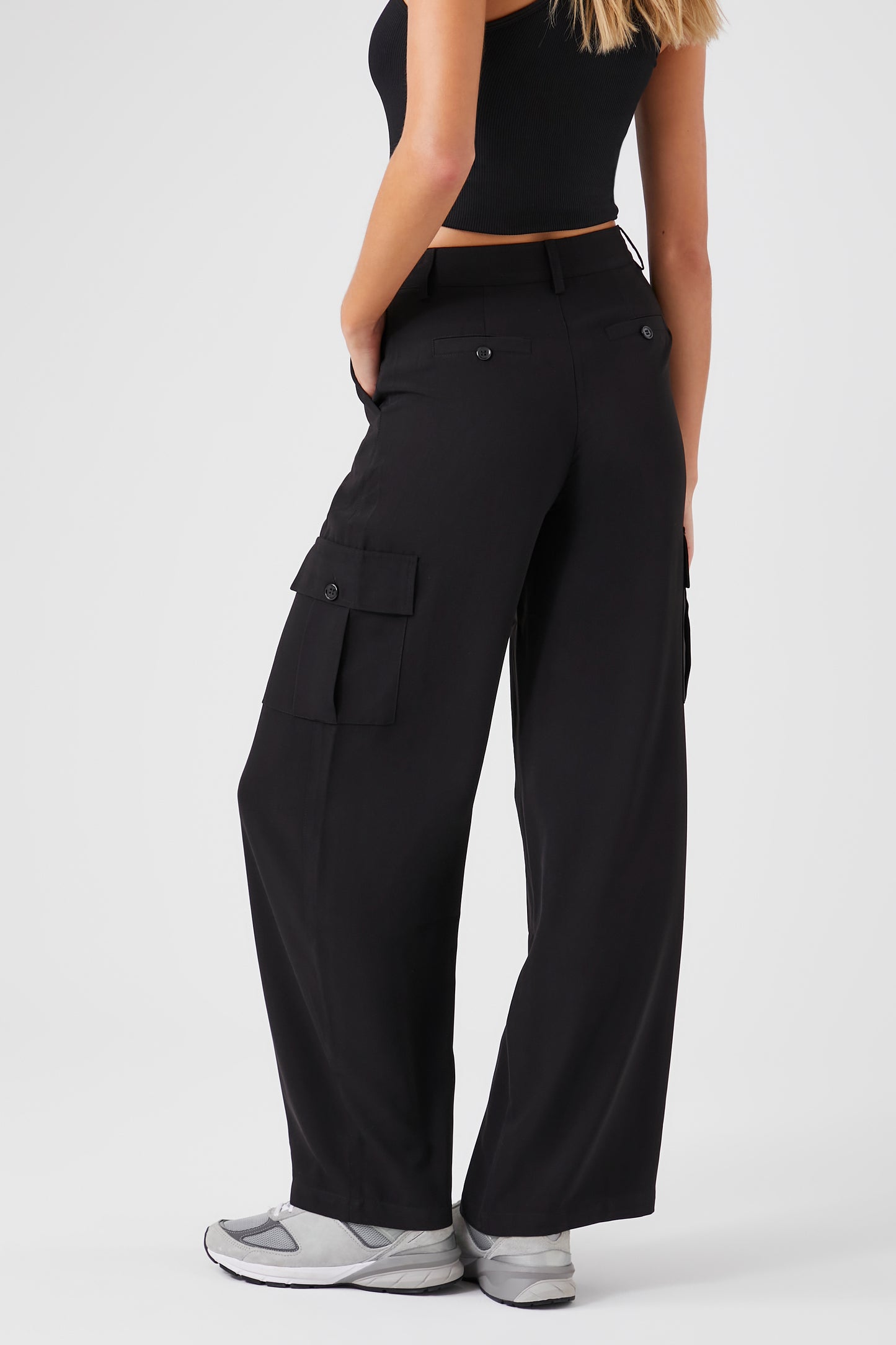 PANTALON CARGO WIDE-LEG