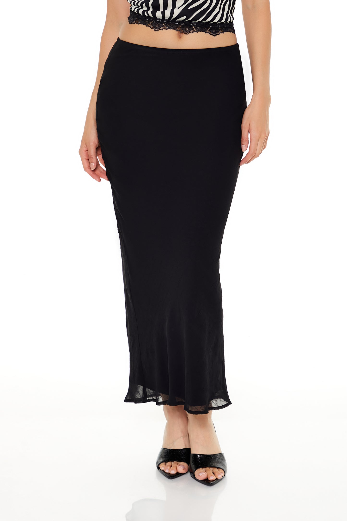 FALDA CHIFON MIDI