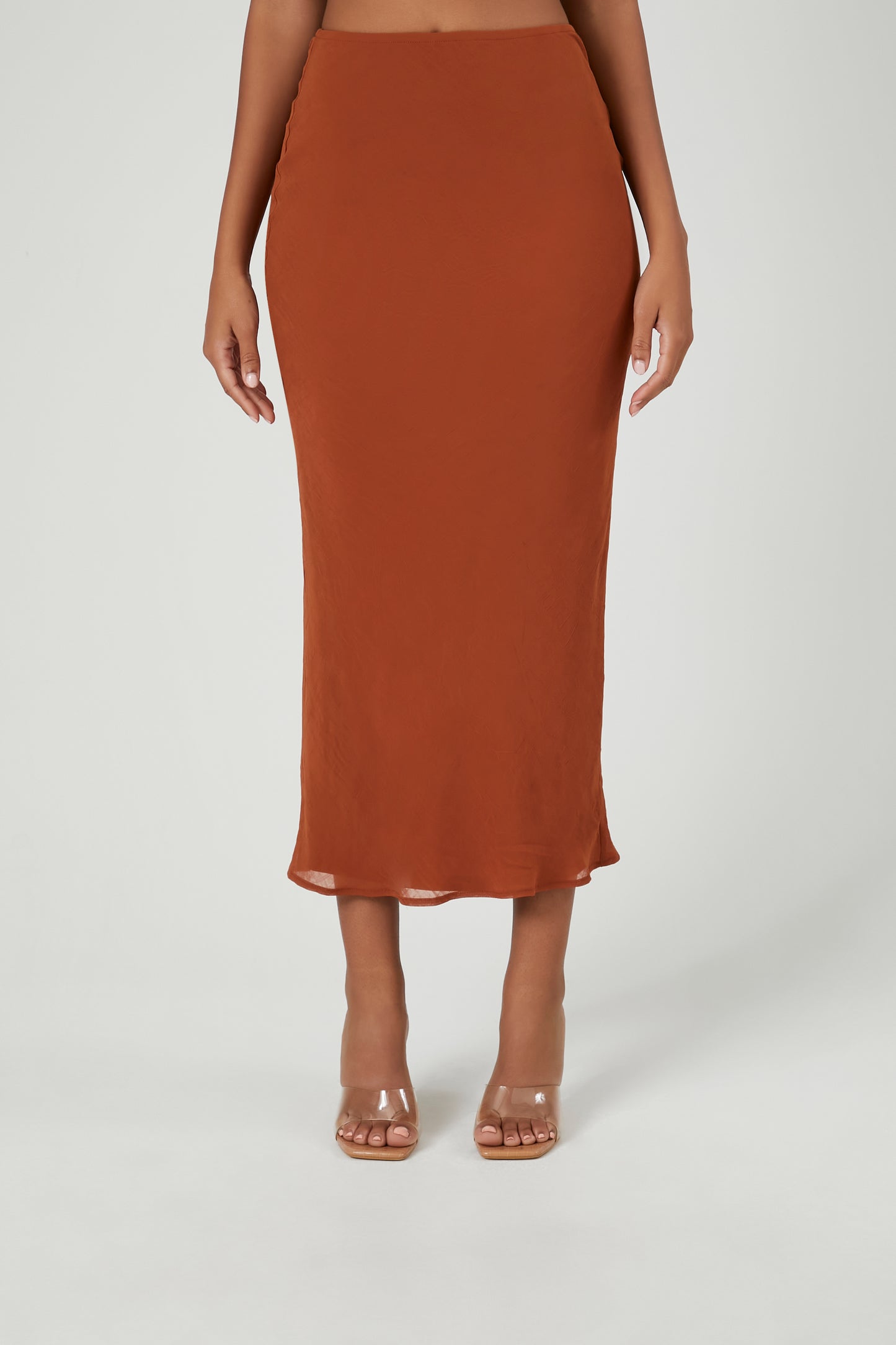 FALDA CHIFON MIDI