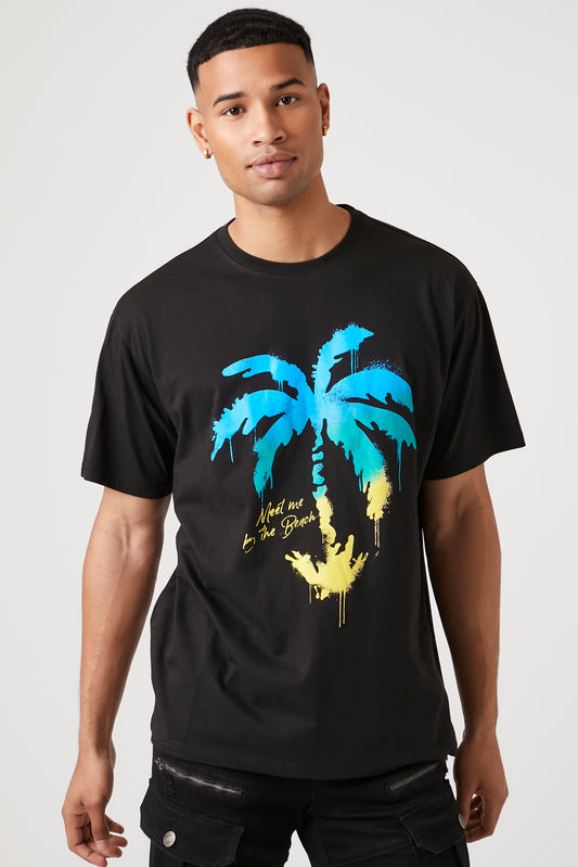 POLERA DE ALGON LOGO "PALMERA"