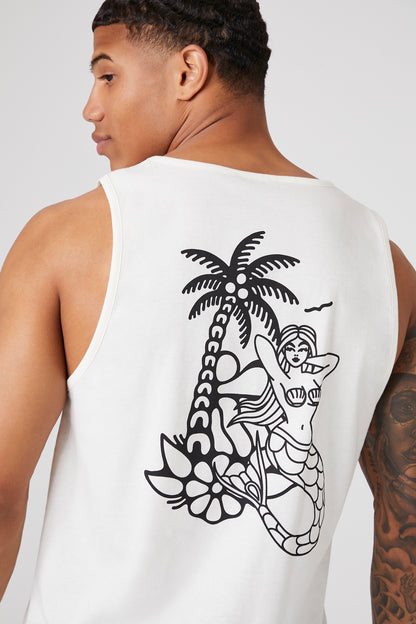 CAMISETA DE ALGODÓN CON LOGO "PRIVATE ISLAND"