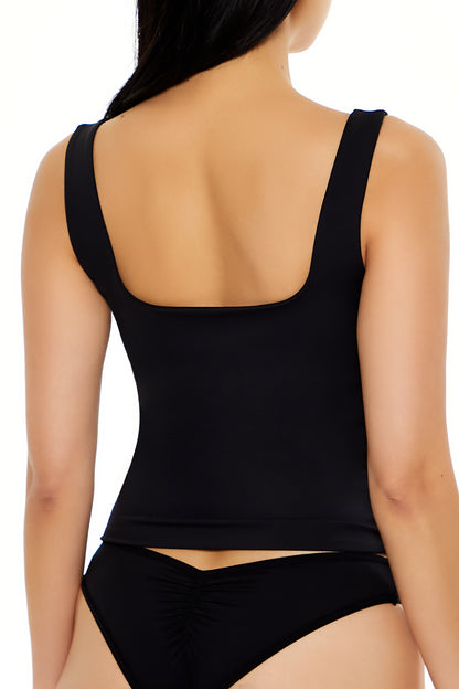 TOP LISO LICRADO ESCOTE CUADRADO