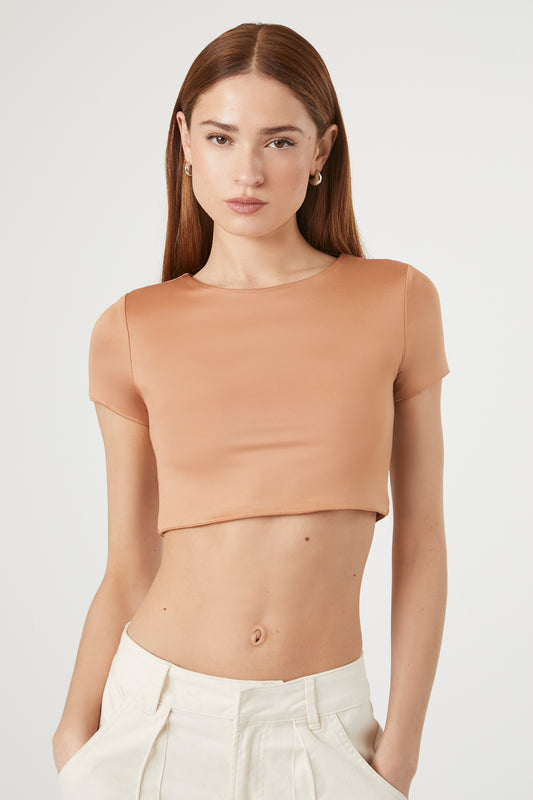 POLERA CROPPED LICRADA