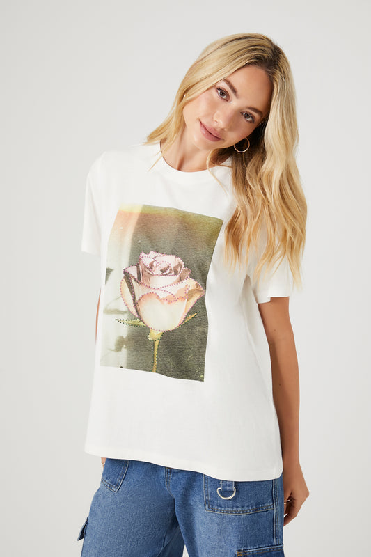 POLERA LOGO "ROSA"