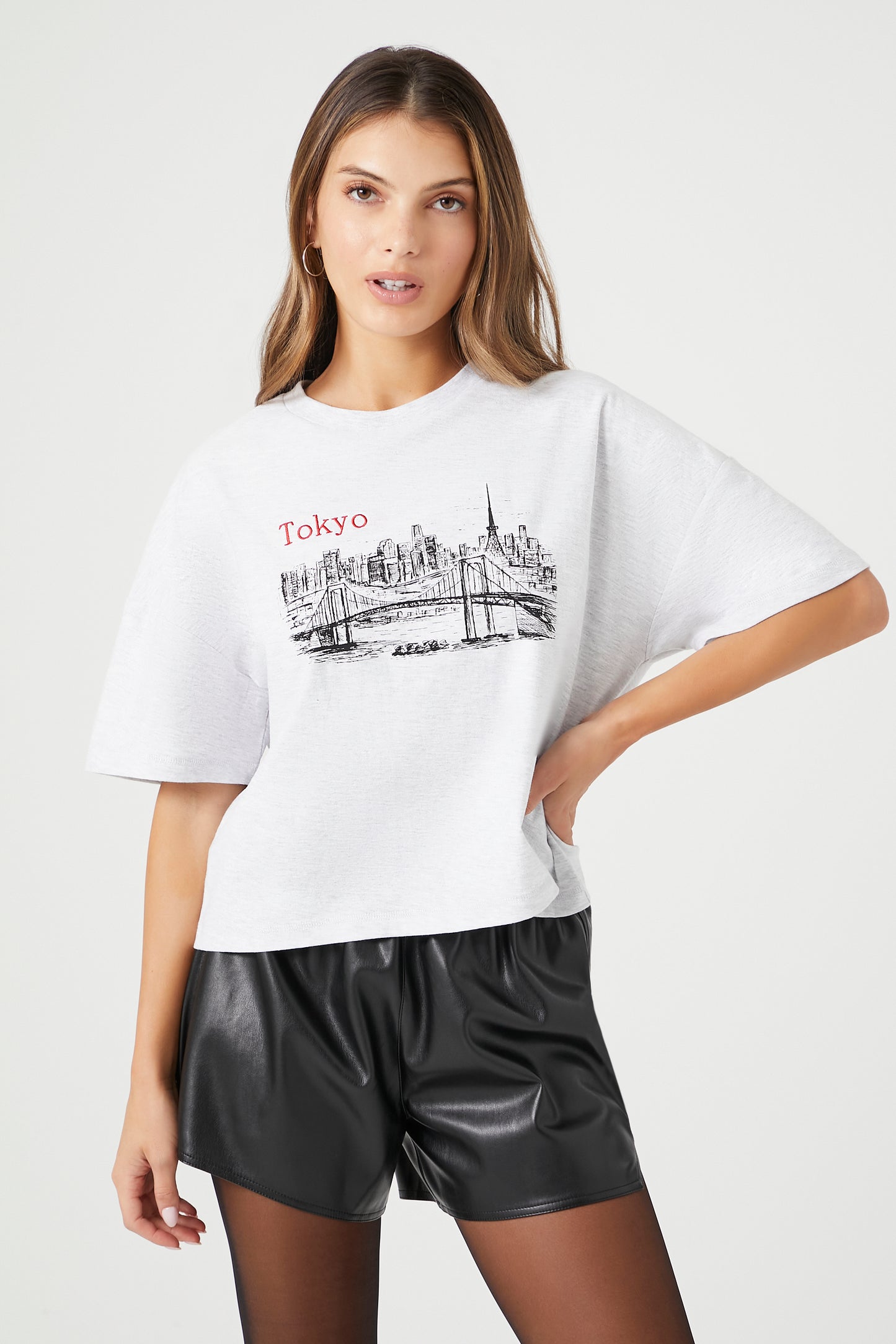 POLERA DE ALGODÓN LOGO "TOKYO"