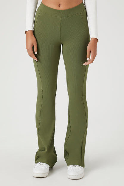 LEGGING FLARE ACANALADA