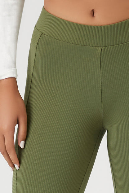 LEGGING FLARE ACANALADA