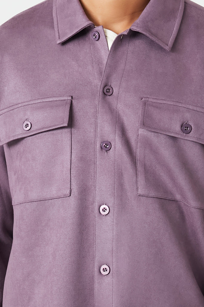 CAMISA CON DETALLES DE BOLSILLOS DELANTEROS