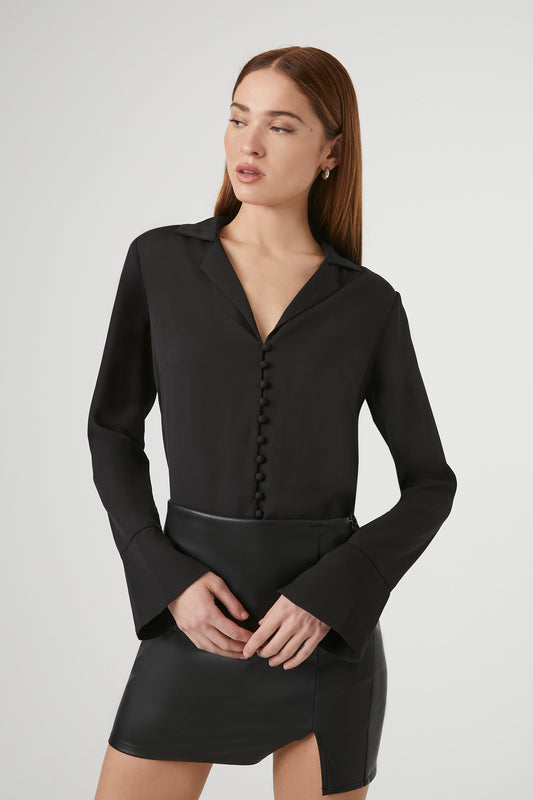 CAMISA CON MANGALARGA ACAMPANADA