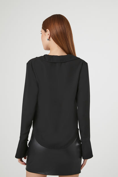 CAMISA CON MANGALARGA ACAMPANADA