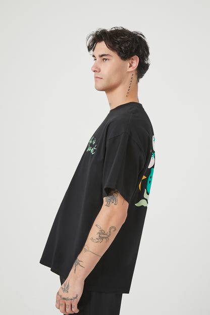 POLERA LOGO "LIFE IS SWEET"