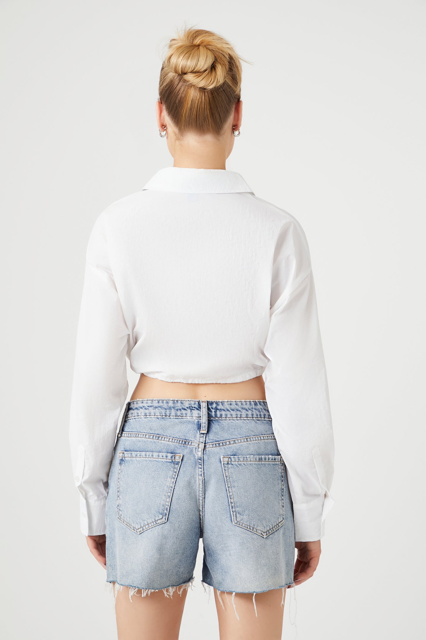 CAMISA CROPPED OVERSIZE