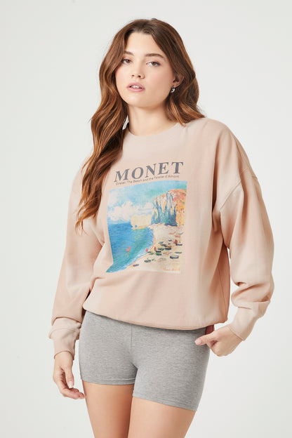SUDADERA TIE DYE LOGO "MONET"