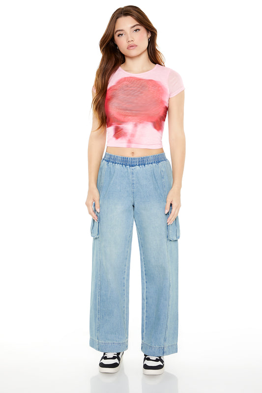 PANTALÓN CARGO WIDE-LEG