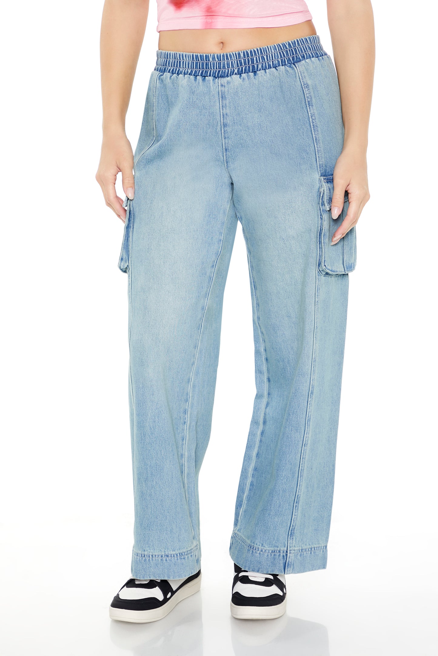 PANTALÓN CARGO WIDE-LEG