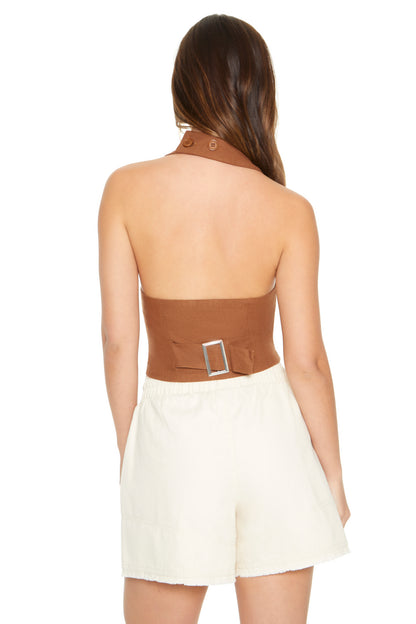 CHALECO HALTER SASTRERO