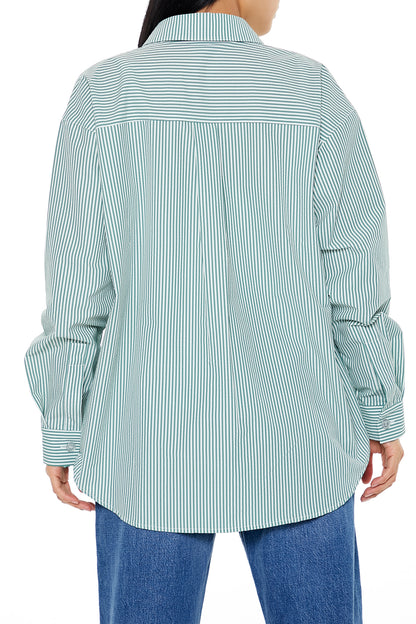 CAMISA OVERSIZED CON LINEAS